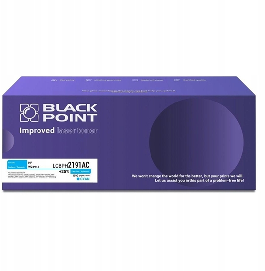 Изображение [LCBPH2191AC] Toner Black Point Color (HP W2191A)