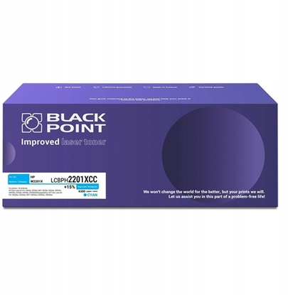 Изображение Toner Black Point [LCBPH2201XCC] Toner Color (HP W2201X) chip