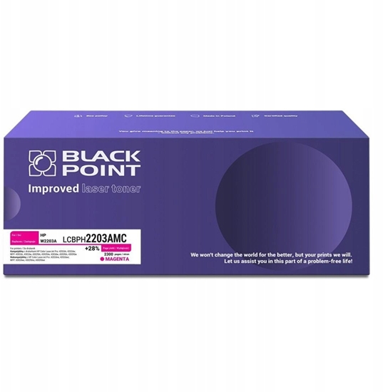 Изображение [LCBPH2203AMC] Toner Black Point Color (HP W2203A) chip NEW