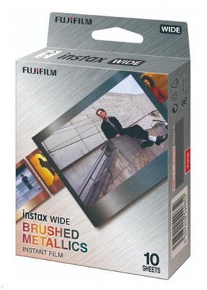 Picture of 1 Fujifilm instax wide Film brushed metal