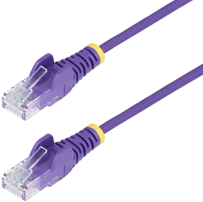 Picture of 15M PURPLE SLIM CAT6 CABLE
