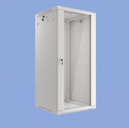 Attēls no 15U 19'' Sienas komutācijas skapis/ 600 x 600 x 768mm/ Pelēks/ Nesalikts