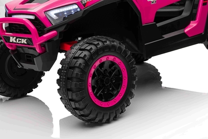 Attēls no 1life Pojazd na akumulator Buggy 4x4 KCK dla dziecka Róowy 4x50W 24V