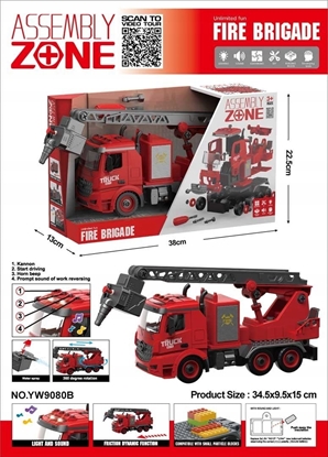 Attēls no 1PUNKT Rozkrcana Stra Poarna z Funkcj Dwiku i Wody