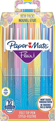 Attēls no 1x16 Paper Mate Flair Felt Tip Pen M 1,0 mm