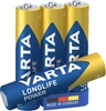 Изображение 1x4 Varta Longlife Power Micro AAA LR03