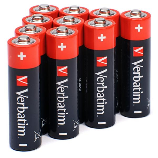 Picture of 1x8 Verbatim Alkaline battery Mignon AA LR6              49503