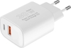 Picture of adowarka Kruger&Matz adowarka sieciowa Kruger&Matz GaN dual USB z funkcj Power Delivery i Quick Charge