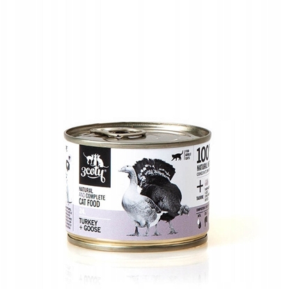 Изображение 3coty Karma 3coty Turkey + Goose Complete Cat Wet Food 180T24TG (0,18 kg )