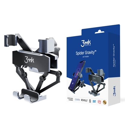 Attēls no 3MK - 3mk Spider Gravity Car Holder Black