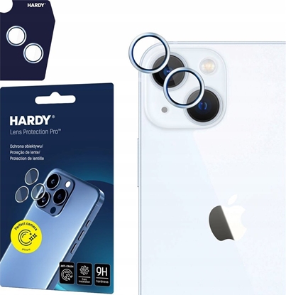 Attēls no 3MK 3mk HARDY Lens Protection Pro Glass for Apple iPhone 15 / 15 Plus - Blue