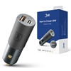 Picture of 3MK 3mk Hyper Car Charger USB-C USB-A 100W - silver