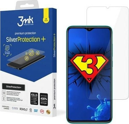 Attēls no 3MK 3MK Silver Protect+ Xiaomi Redmi Note 8 Pro, Folia Antymikrobowa montowana na mokro