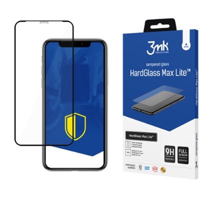 Изображение 3MK Apple iPhone 11 Pro Max Black HardGlass Max Lite