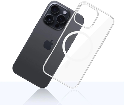 Изображение 3MK 3mk Clear MagCase for Apple iPhone 17 - transparent