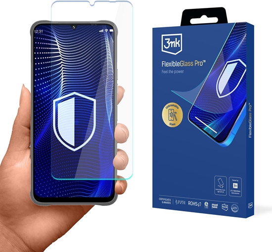 Изображение 3mk FlexibleGlass Pro do MyPhone Hammer Blade Va 5G