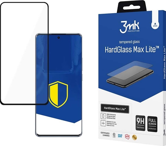 Picture of 3MK Oppo Reno 10 (CPH2531)/Pro - 3mk HardGlass Max Lite Black