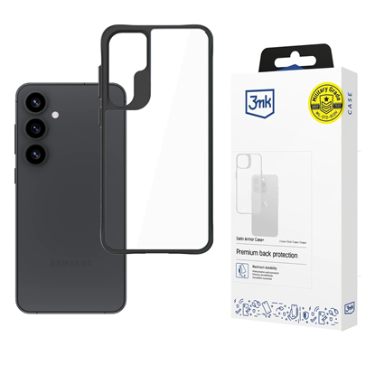 Attēls no 3mk Satin Armor Case+ for Samsung Galaxy S25 - tra
