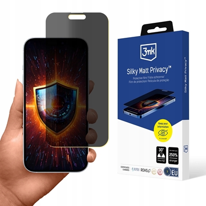 Picture of 3MK Silky Matt Privacy Protective Film for Apple iPhone 17 Pro