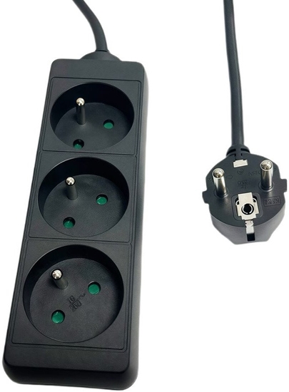 Picture of 3-way Power Strip French Type