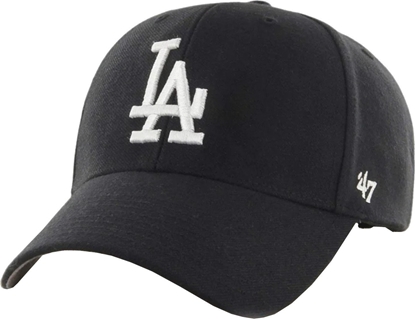 Attēls no 47 Brand 47 Brand MLB Los Angeles Dodgers Kids Cap B-RAC12CTP-BKA Czarne One size