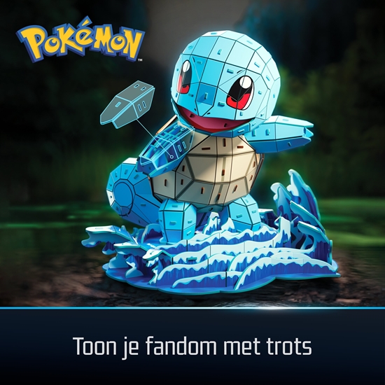 Picture of 4D Puzzles Pokemon 30 cm - Squirtle
