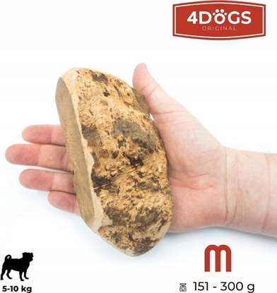 Attēls no 4DOGS Korze wrzoca dla psa - gryzak M