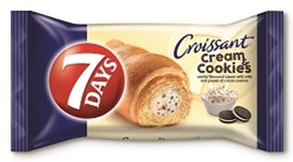 Picture of 7DAYS kruasāns ar vaniļas un cepumu pildījumu 60g