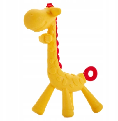 Picture of 8041 GRYZAK YRAFA SILIKONOWY ÓTO-CZERWONA BL804