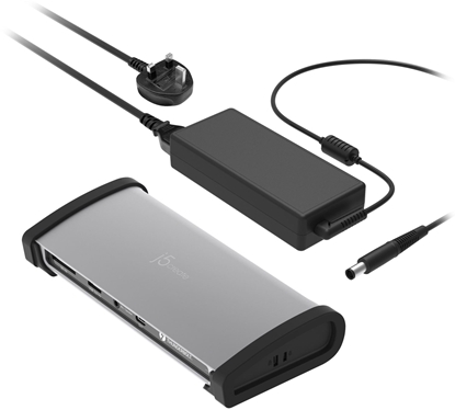 Attēls no 8K THUNDERBOLT 4 DOCKING/STATION - UK BLACK/SPACE GREY