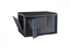 Изображение 9U 19'' Sienas komutācijas skapis/ 600 x 600 x 501mm/ Melns/ Nesalikts