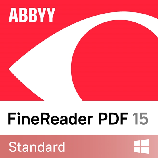 Picture of ABBYY FineReader PDF 15 Standard, Single User License (ESD), Subscription 1 year