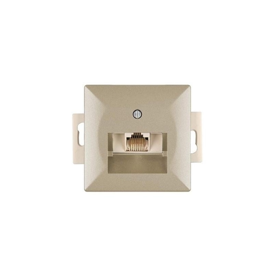 Picture of Abex Pera satyna - gniazdo telefoniczno-komputerowe (GTP-10P)