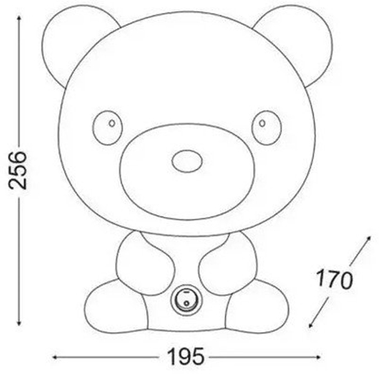 Picture of ACA Lighting nakts lampa brniem  lcis  15W 45105 45105 (5208055029327)