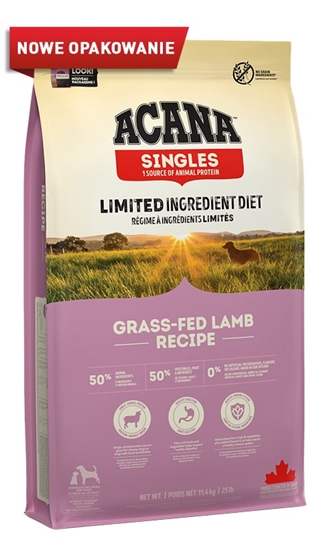 Изображение ACANA Singles Grass-Fed Lamb - dry dog food - 11,4kg