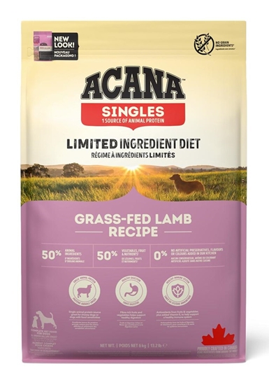 Изображение ACANA Singles Grass-Fed Lamb - dry dog food - 6kg