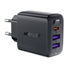 Изображение Acefast Acefast A57 PD 35W GaN charger 2 x USB-A + USB-C with 3 ports - black
