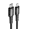 Picture of Acefast Acefast C1-01 Lightning - USB-C MFi PD cable 30W 3A 480Mb/s 1.2m - black