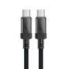 Picture of Acefast Acefast C12 USB-C / USB-C PD cable 60W 480Mb/with nylon braid - black