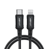 Picture of Acefast Acefast C4-01 Lightning - USB-C PD cable 30W 3A 480Mb/s 1.8m - black