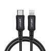 Picture of Acefast Acefast C4-01 Lightning - USB-C PD cable 30W 3A 480Mb/s 1.8m - black