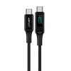Picture of Acefast Acefast C6-03 Black USB-C - USB-C PD QC cable 100W 5A 480Mb/s 2m - black