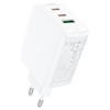 Picture of Acefast Acefast fast charger GaN (2x USB-C / USB-A) PPS / PD / QC4+ 65W white (A41)