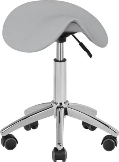 Изображение Activeshop Taboret kosmetyczny AM-302 szary universal