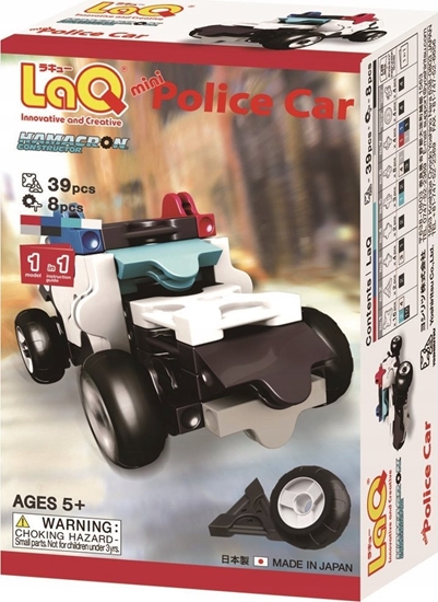 Picture of Adamigo Klocki edukacyjne Mini Police Car