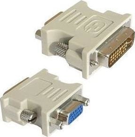 Picture of Adapter AV Apte DVI-D - D-Sub (VGA) szary (446-uniw)