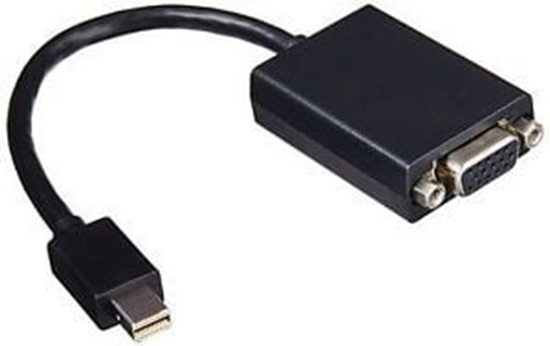 Picture of Adapter AV Lenovo DisplayPort Mini - D-Sub (VGA) czarny (03X6865)