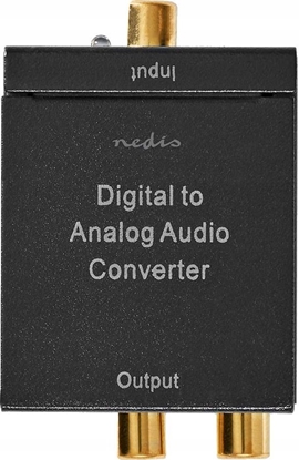Attēls no Adapter AV Nedis Nedis ACON2510BK konwerter plików audio Czarny