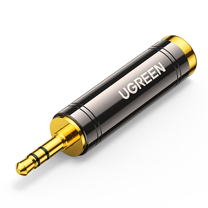 Picture of Adapter AV Ugreen Jack 3.5mm - Jack 6.3mm szary (60711)