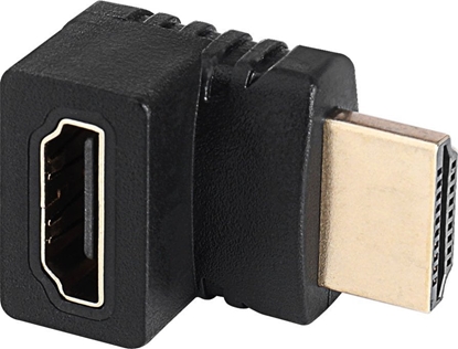 Picture of Adapter USB Akyga AKYGA Adapter 90deg AK-AD-70 HDMI m / HDMI f ktowy